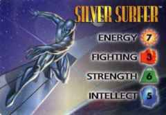 Silver Surfer 4-Grid Character Card